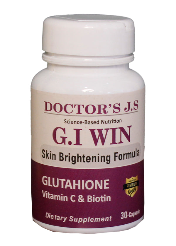 G.I WIN Skin Brightening Capsules – 30 Caps
